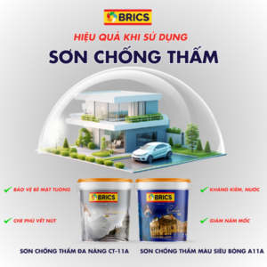 HIỆU QUẢ KHI SỬ DỤNG SƠN CHỐNG THẤM